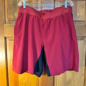Lululemon XXL Men's Red Athletic Shorts